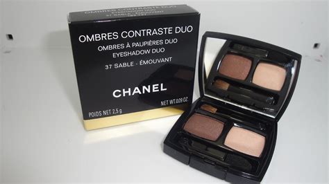 chanel ombretto duo|The Chanel Ombres Contrastes Duo in Sable.